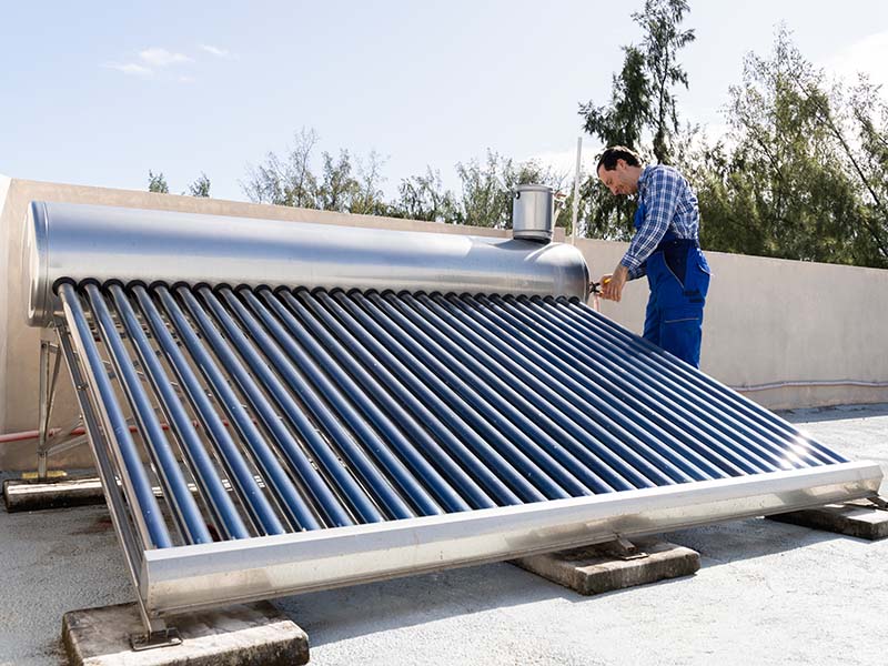 Chauffe-eau solaire Orgelet